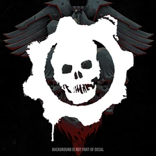 Gears of War Omen Vinyl Decal Sticker