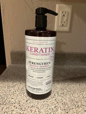 Smoothing Keratin Conditioner Nourishes & Restores by Apothecary BLVD 32 fl oz X