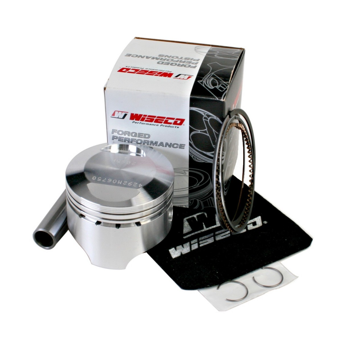 Wiseco Piston Kit 67.50mm/10.25:1 For 1985 Yamaha YTM200 Tri-Moto