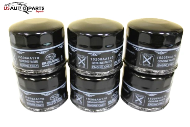 Juego de 6 - Filtro de aceite de motor genuino Subaru para BRZ WRX 2015-2023 - 15208AA170 Foto 4 de 4