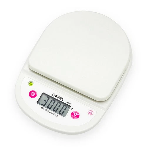 Opel Digital Kitchen Scale 3kg, OF-3004A, White Color