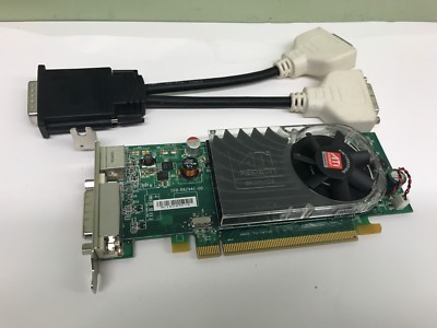 Dell Optiplex SFF SLIM 755 760 780 360 380 Dual VGA Monitor Video Card PCI-e X16 - Foto 6