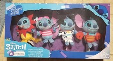 Disney Stitch In Costume 4 Piece Plush Collector Set
