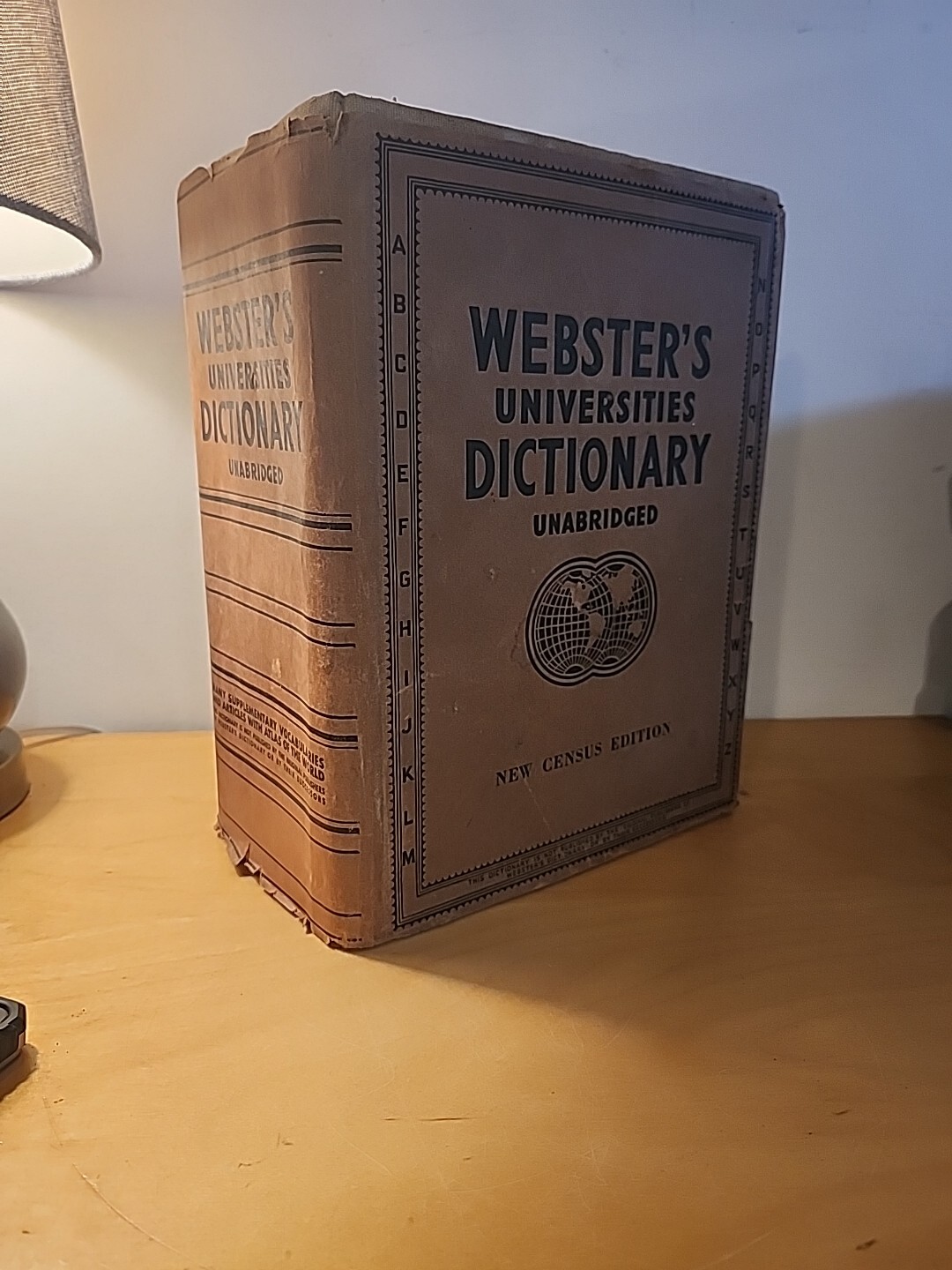 Webster's Universities Unabridged Dictionary, Copyrighted 1942 eBay