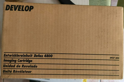 Develop Imaging Cartridge Defax 4800 Fax 3300. 0937 404. 1 piece. Made in Japan.