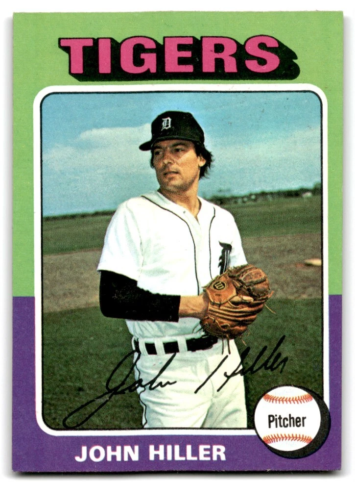 1975 Topps Mini (C) John Hiller Detroit Tigers #415