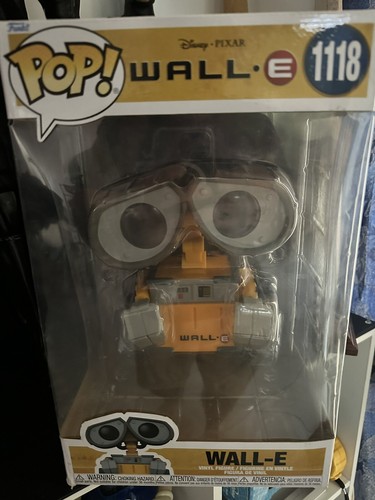 Figura de vinilo Funko 889698576529 pop de tamaño súper grande Wall-E - Imagen 2 de 5