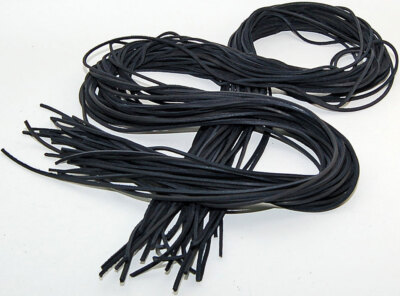 ONE PAIR - 108'' Leather Shoelaces Moccasin Strings Boat Shoe Boot Laces