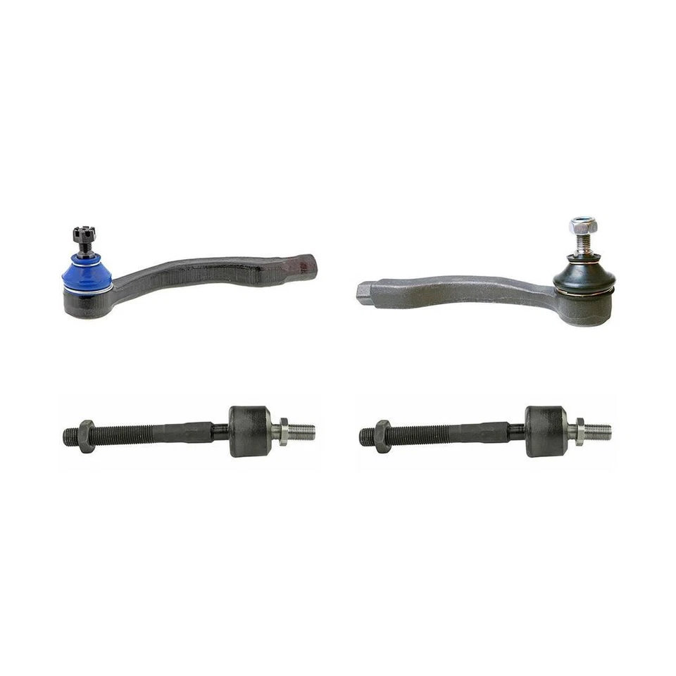 Extremos de barra de amarre exterior interior delantero Mevotech 4 piezas para Honda Civic 1988 1989 1990 Foto 2 de 4