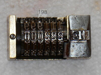 Numbering Machines - Roberts Numberer Machine Model