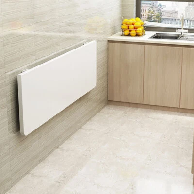 LIFELOOK Drop-leaf Floding Wall Table Small Family House Space Saving Workbench Stand UK