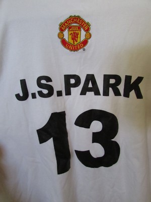 Manchester United Soccer (Football) #13 J.S.Park Long sleeve T