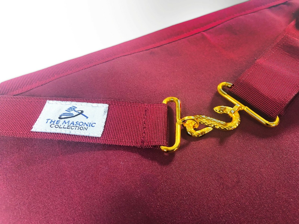 Masonic Regalia: Royal Arch Companion Set Leather