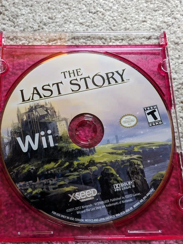 The Last Story DISC ONLY US version Nintendo Wii