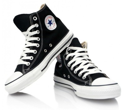 womens black white converse