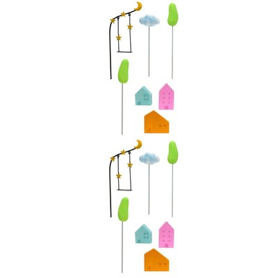 Canoë Miniature En Plastique Avec Pagaies Et Gilets – Set De 1, Décoratif Pour Maison Ou Bureau, Réaliste
