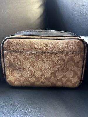 NWT! RARE! Coach F50715 Graham Crossbody In Signature Canvas IN