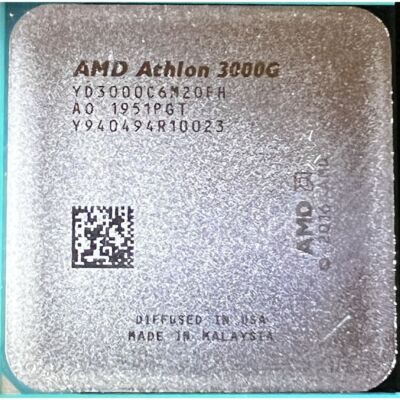 AMD Athlon 3000G 2C/4T 3.50GHz CPU iGPU Vega 3 YD3000C6M20FH *Neuware Bulk*