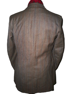 HEAVYWEIGHT SAXON HAWK SAVILE ROW VINTAGE SCOTTISH TWEED JACKET UK