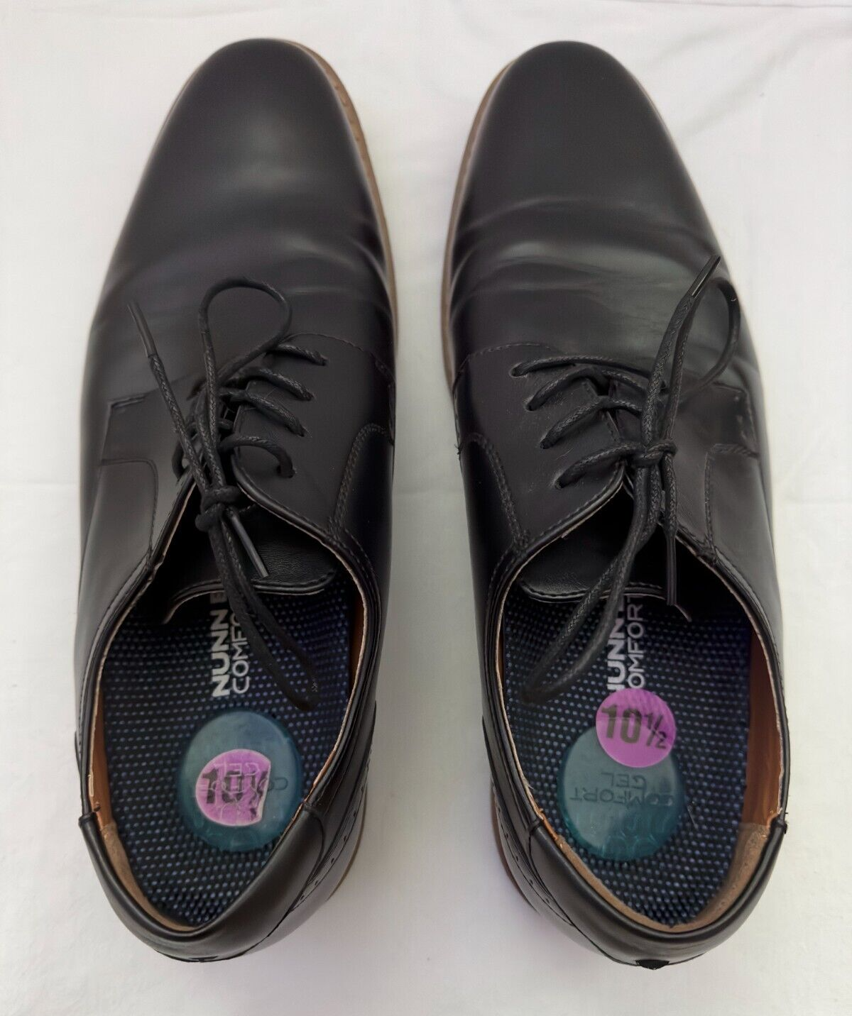 SAOLA Scarpe uomo Nunn Bush Comfort Gel in pelle NUOVE taglia 10 5M usate