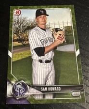 2018 Bowman Sam Howard Camo Border 