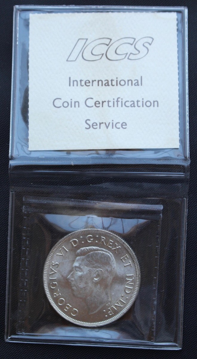 1937 CANADA $1 DOLLAR SILVER - King George VI - ICCS MS-64 | eBay