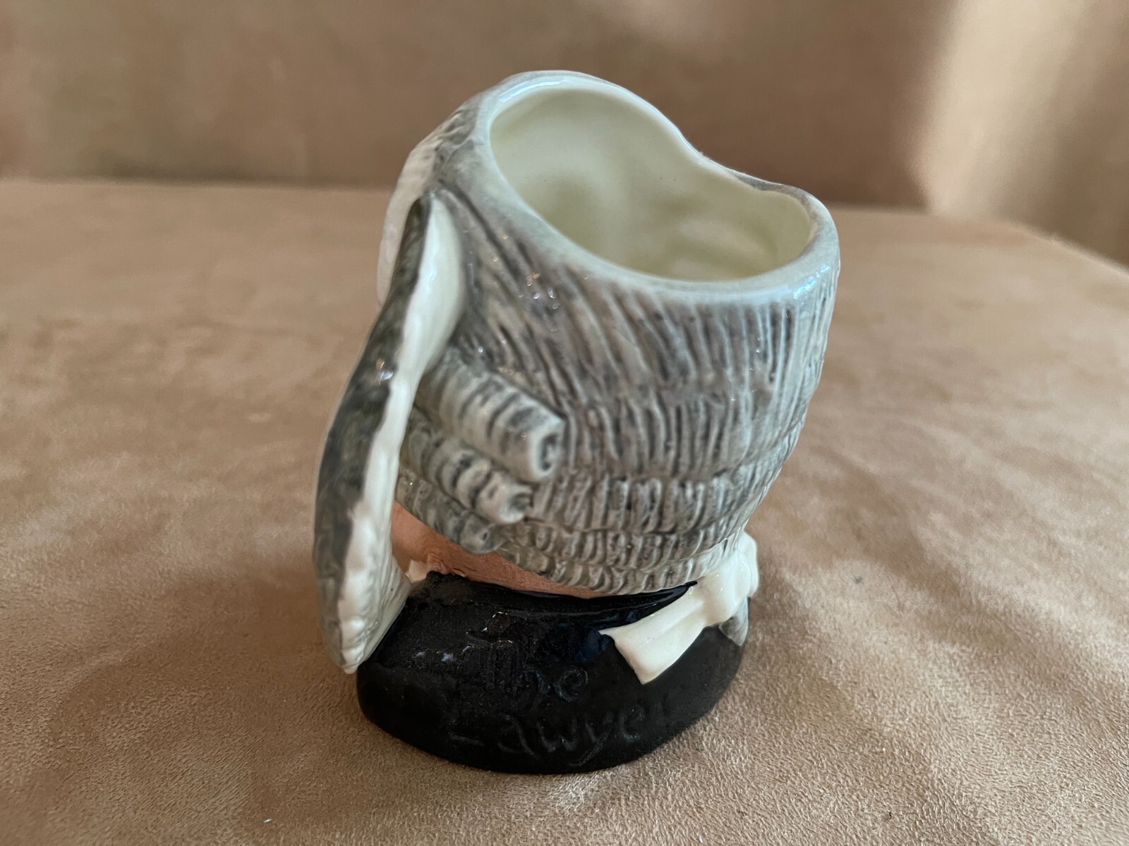 4" Royal Doulton The Lawyer Toby Character Mug small jug D6469 vintage