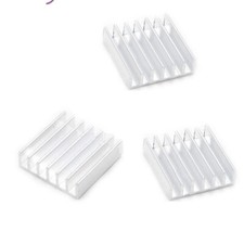 10PCS DIY High Quality Aluminum Heat Sink 14x14x6mm For LED Power Memory Chip M