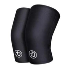 Strength Shop 7mm Inferno Neoprene Knee Sleeves - Black (Pair) - IPF Approved