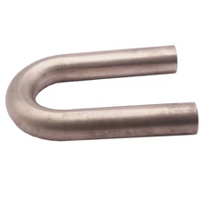 1.75" 180° U-Bend Stainless SS Exhaust Pipe Mandrel Bent Turbo Intercooler Tube