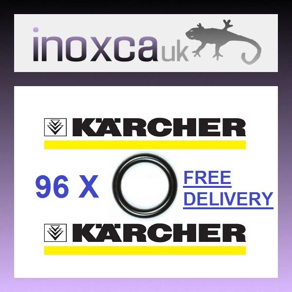 FOR KARCHER - SUPPLIED BY: INOXCA.UK 96 KARCHER O-RING HD HDS HOSE NOZZLE JET LANCE SPARE O RINGS SEALS O RING SEAL