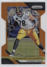 2018 Panini Prizm Orange Prizm 70/249 Alejandro Villanueva #37 09jb
