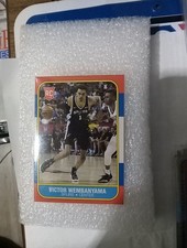 Victor Wembanyama 1986 Fleer Redesign Retro RC Rookie # 1 Variation 