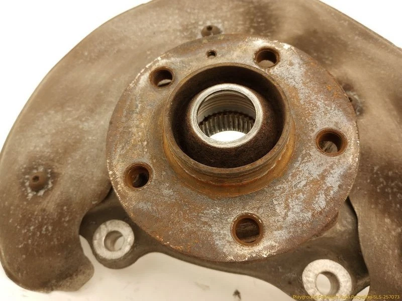 Audi Q5 2010-2012 conjunto de nudillo de husillo de conductor delantero izquierdo fabricante original Foto 2 de 4