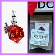 Pandora Stranger Things Hellfire Club Dangle Charm 793564C01  SEALED 