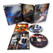 Devil May Cry 4 Collector's Edition PS3 Steelbook Capcom Complete With Manual