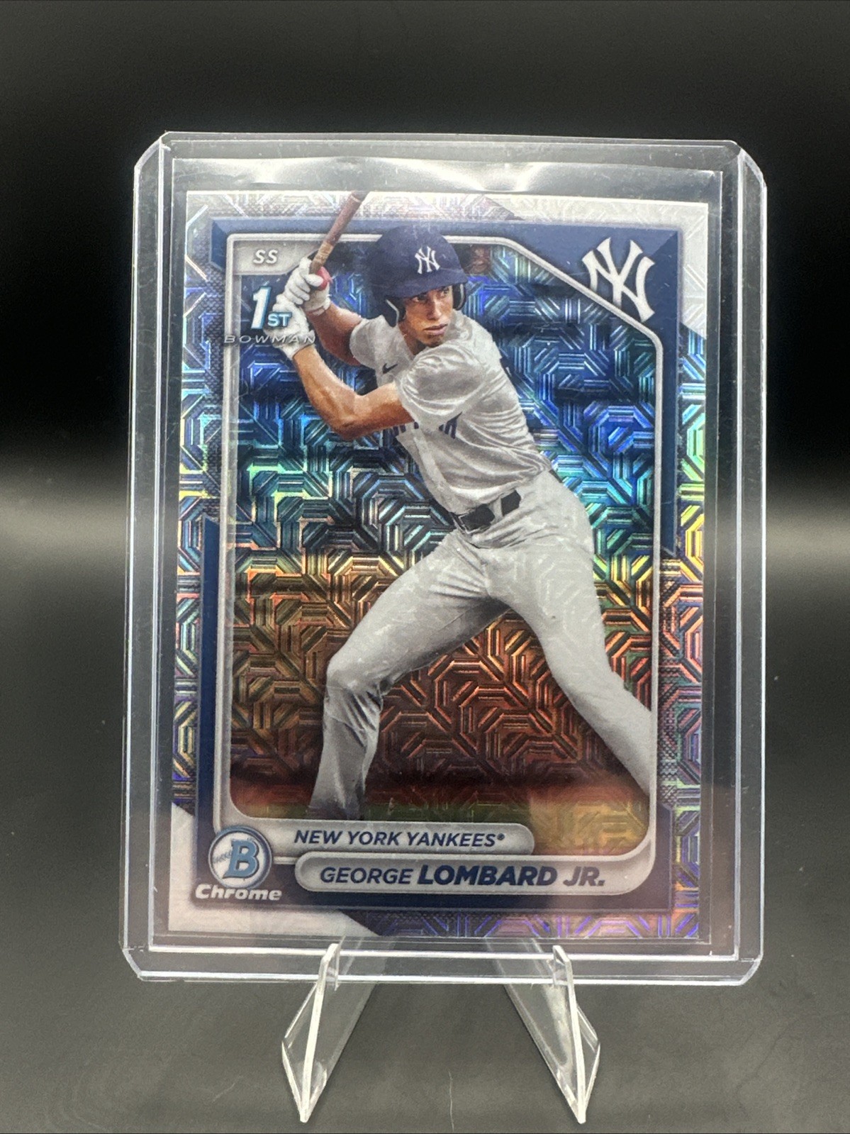 2024 Bowman - Chrome Prospects George Lombard Jr. #BCP-79 Mojo Refractor (RC)