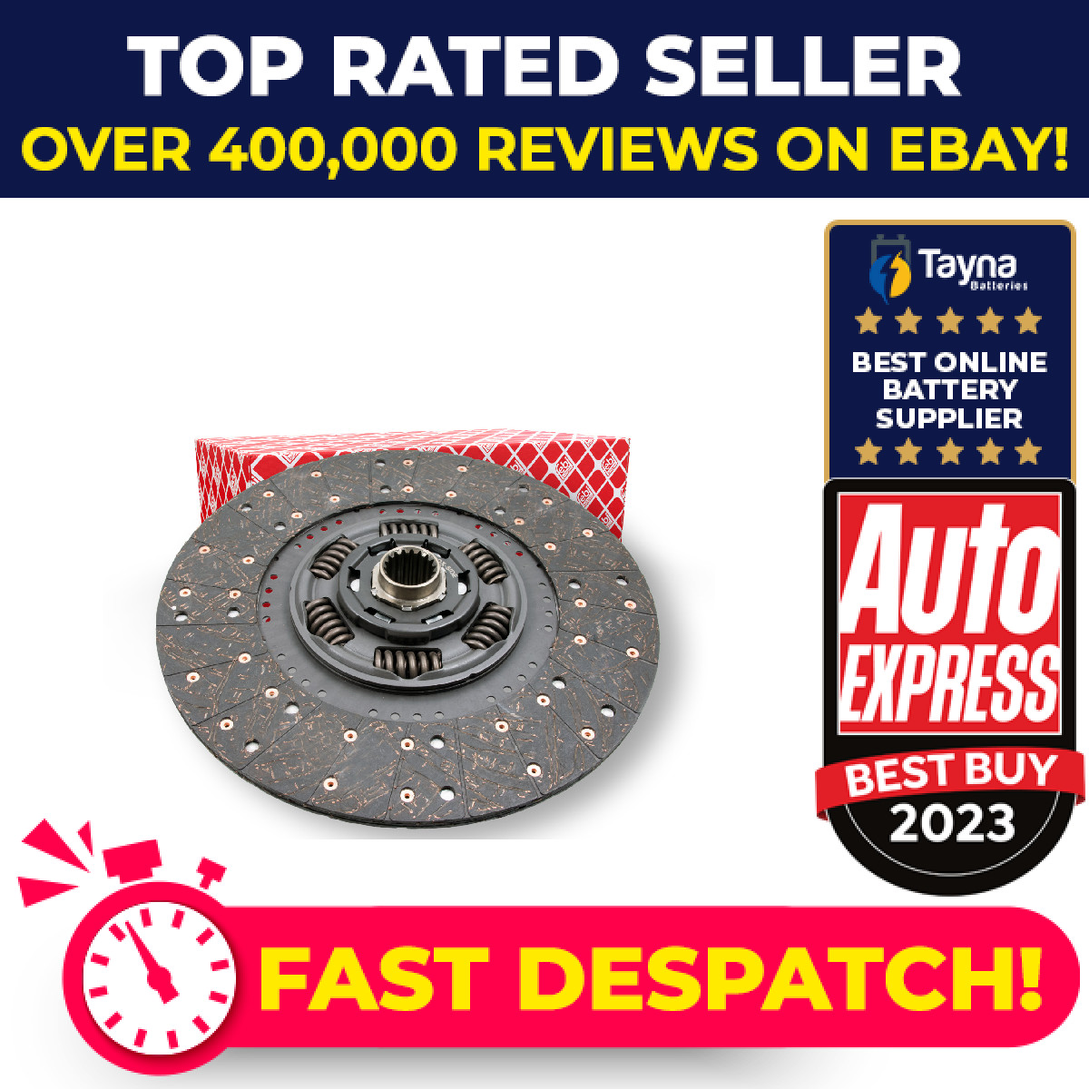 Clutch Centre Plate 395mm 178466 Febi Friction A0242504403 0242504403 Quality