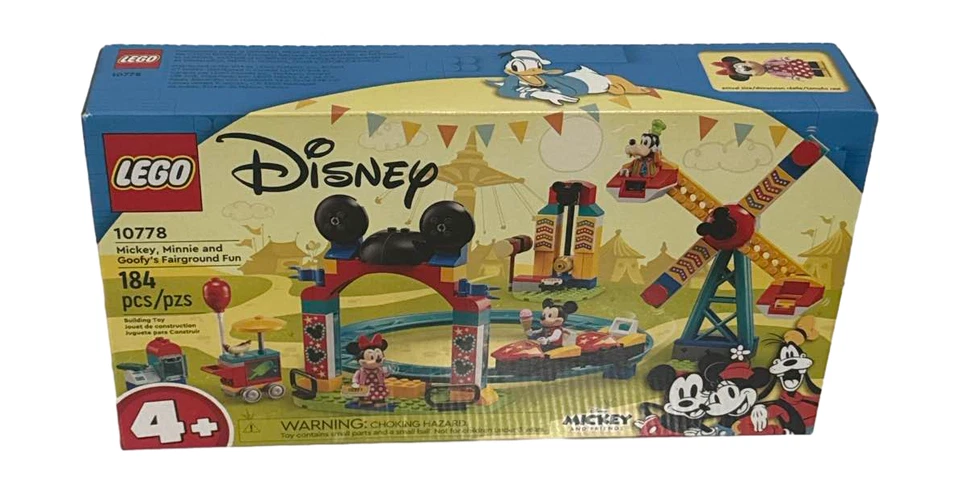 乐高迪士尼 10778 米奇·米妮·高飞的游乐场乐趣工厂封装 — 第 2/3 张图片