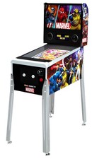 Arcade1Up Marvel Virtual Pinball Machine – Limited Edition Arcade Game Full-Size