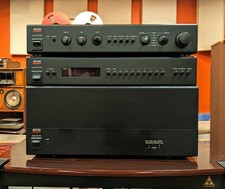ADCOM GFA-555  GFT-555-II GFP-555 II Power Amplifier Tuner Pro Serviced 