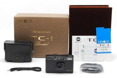 MINOLTA TC-1 28mm F3.5 G-ROKKOR 70th Anniversary Model Compact