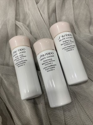 Shiseido White Lucent Brightening Softener Enriched w lotion 25ml x 3