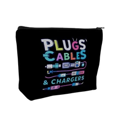 Makeup Bag for Women Travel - Zipper Cosmetic Storage Bag with Vibrant Design...