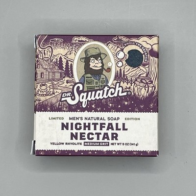 Dr. Squatch Nightfall Nectar Limited Edition Lemon Summer Night Natural Soap 5oz