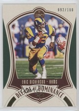 2021 Panini Legacy Decade of Dominance Green /100 Eric Dickerson #DD-8 HOF 0i5i