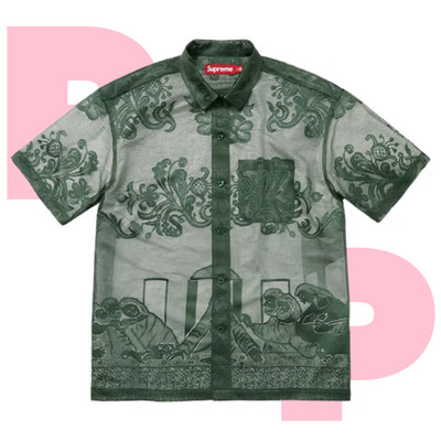 Supreme Last Supper Lace S/S Shirt (X-Large) | eBay