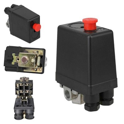 Druckschalter für Luftkompressoren (220 V)   Ventilblock Regelung und Manometer