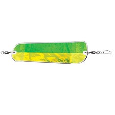 Luhr-Jensen Money Roll Flasher - 8-1/4" Fishing Lure- Citrus Nugget