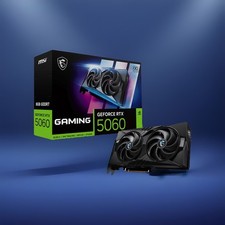 MSI Gaming RTX 5060 8G Gaming OC 8GB GDDR7 Graphics Card G5060-8GC